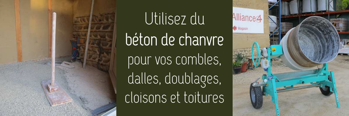 Bétons de chanvre